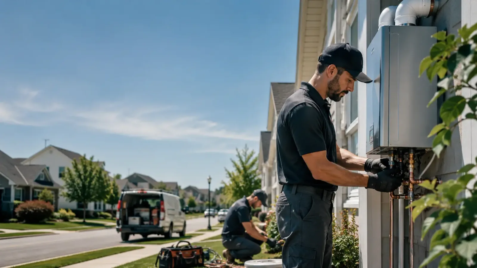 Tankless Water Heater Installation in Wright, KS